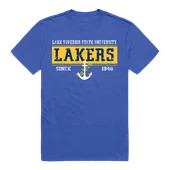 W Republic College Established Tee Shirt Lake Superior State University Lakers 507-325