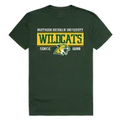W Republic College Established Tee Shirt Northern Michigan Wildcats 507-357