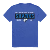 W Republic College Established Tee Shirt Nova Southeastern Sharks 507-358