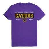 W Republic College Established Tee Shirt San Francisco State Gators 507-376