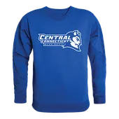 W Republic College Crewneck Sweatshirt Central Connecticut State University Blue Devils 508-113