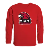 W Republic College Crewneck Sweatshirt Miami Of Ohio Redhawks 508-131