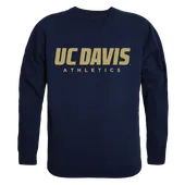 W Republic College Crewneck Sweatshirt California Davis Aggies 508-161