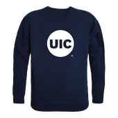 W Republic College Crewneck Sweatshirt Illinois-Chicago Flames 508-180