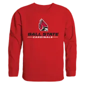 W Republic College Crewneck Sweatshirt Ball State Cardinals 508-264