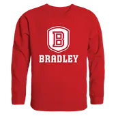 W Republic College Crewneck Sweatshirt Bradley Braves 508-270