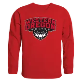 W Republic College Crewneck Sweatshirt Western Oregon Wolves 508-406