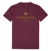 W Republic Basketball Tee Shirt Texas State Bobcats 510-181