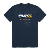 W Republic Basketball Tee Shirt North Carolina Greensboro Spartans 510-245