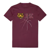 W Republic Basketball Tee Shirt Hampden Sydney Tigers 510-309