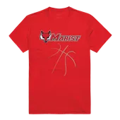 W Republic Basketball Tee Shirt Marist Red Foxes 510-335