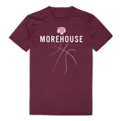 W Republic Basketball Tee Shirt Morehouse College Tigers 510-346