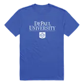 W Republic Institutional Tee Shirt Depaul Blue Demons 516-121