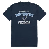 W Republic Property Tee Shirt Western Washington Vikings 517-252