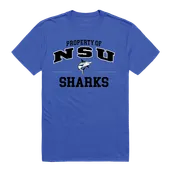 W Republic Property Tee Shirt Nova Southeastern Sharks 517-358