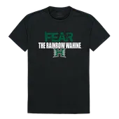 W Republic Fear College Tee Shirt Hawaii Warriors 518-122