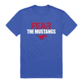 W Republic Fear College Tee Shirt Southern Methodist Mustangs 518-150