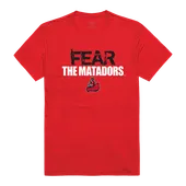 W Republic Fear College Tee Shirt Cal State Northridge Matadors 518-166