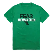 W Republic Fear College Tee Shirt North Texas Mean Green 518-195