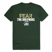 W Republic Fear College Tee Shirt Jacksonville University Dolphins 518-318