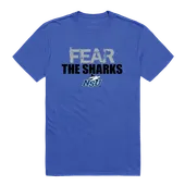 W Republic Fear College Tee Shirt Nova Southeastern Sharks 518-358
