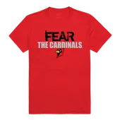 W Republic Fear College Tee Shirt Otterbein University Cardinals 518-361
