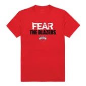 W Republic Fear College Tee Shirt Valdosta State Blazers 518-398