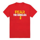 W Republic Fear College Tee Shirt Pitt State Gorillas 518-427