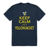 W Republic Keep Calm Shirt University Of Rochester Yellowjackets 523-146