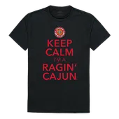 W Republic Keep Calm Shirt Louisiana Lafayette Ragin Cajuns 523-189