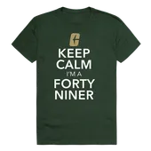 W Republic Keep Calm Shirt North Carolina Charlotte 49Ers 523-194