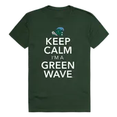 W Republic Keep Calm Shirt Tulane Green Wave 523-198