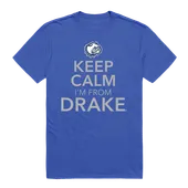 W Republic Keep Calm Shirt Drake University Bulldogs 523-292