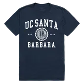 W Republic Seal Tee Shirt Uc Santa Barbara Gauchos 526-112