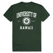 W Republic Seal Tee Shirt Hawaii Warriors 526-122