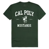 W Republic Seal Tee Shirt Cal State Poly Pomona Broncos 526-167