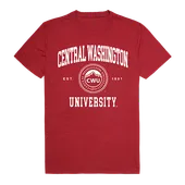 W Republic Seal Tee Shirt Central Washington Wildcats 526-213