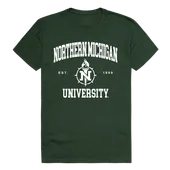 W Republic Seal Tee Shirt Northern Michigan Wildcats 526-357