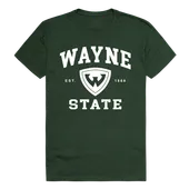 W Republic Seal Tee Shirt Wayne State Warriors 526-400