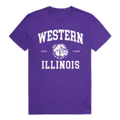 W Republic Seal Tee Shirt Western Illinois Leathernecks 526-405