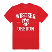 W Republic Seal Tee Shirt Western Oregon Wolves 526-406