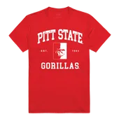 W Republic Seal Tee Shirt Pitt State Gorillas 526-427