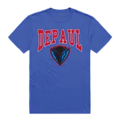 W Republic Athletic Tee Shirt Depaul Blue Demons 527-121