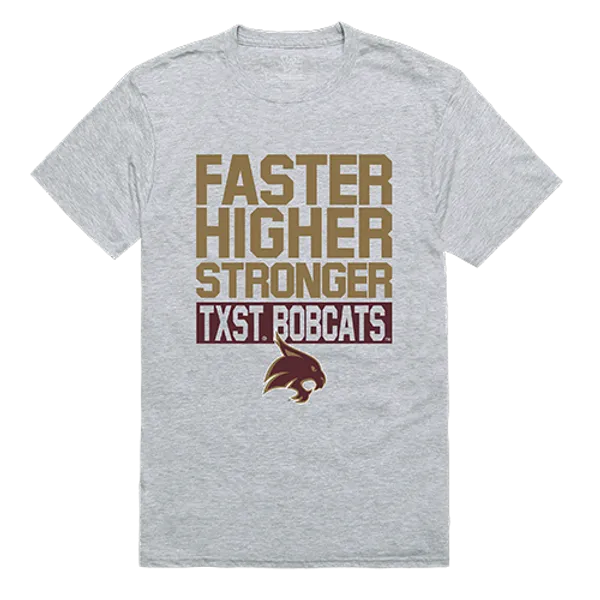 W Republic Workout Tee Shirt Texas State Bobcats 530-181