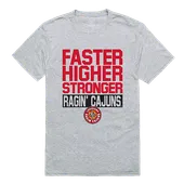 W Republic Workout Tee Shirt Louisiana Lafayette Ragin Cajuns 530-189