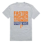 W Republic Workout Tee Shirt Pepperdine Waves 530-196