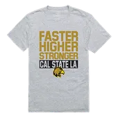 W Republic Workout Tee Shirt Cal State Los Angeles Golden Eagles 530-202