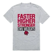 W Republic Workout Tee Shirt Central Washington Wildcats 530-213