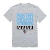 W Republic Workout Tee Shirt Maine Black Bears 530-334
