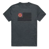 W Republic Flag Tee Shirt Louisiana Lafayette Ragin Cajuns 531-189